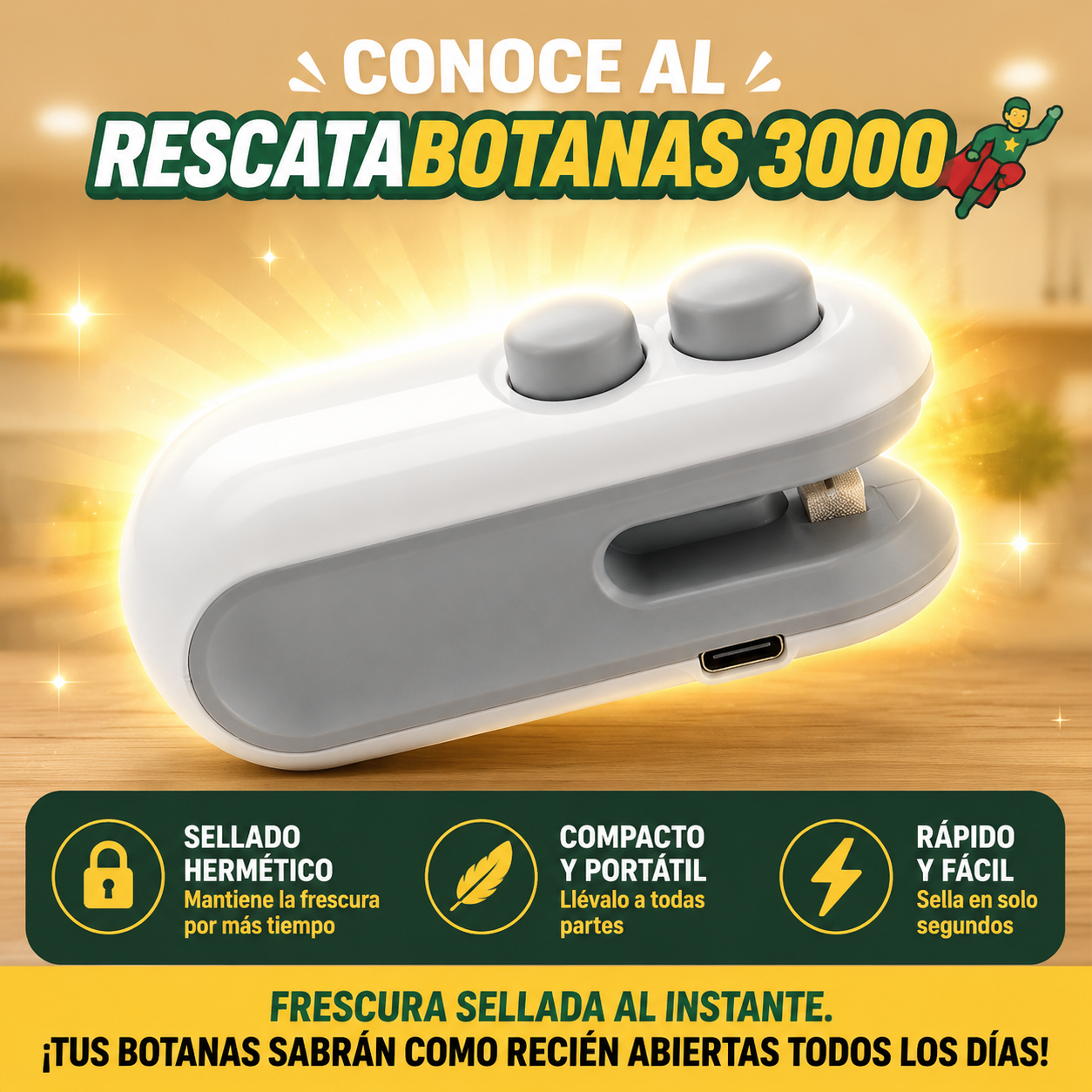 RescataBotanas 3000