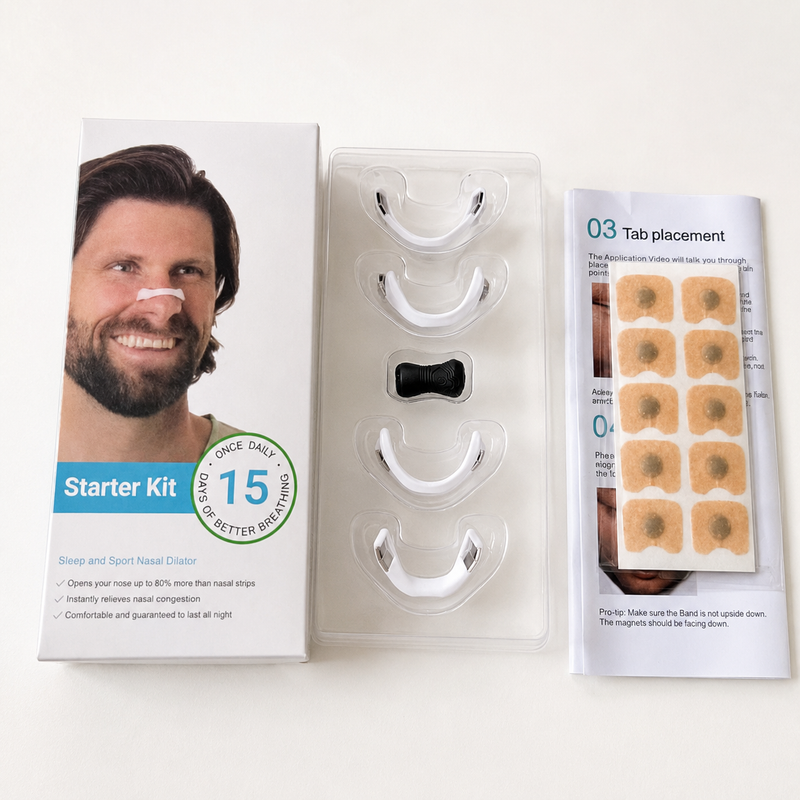 RespiraMax™ | Dilatador Nasal Magnético