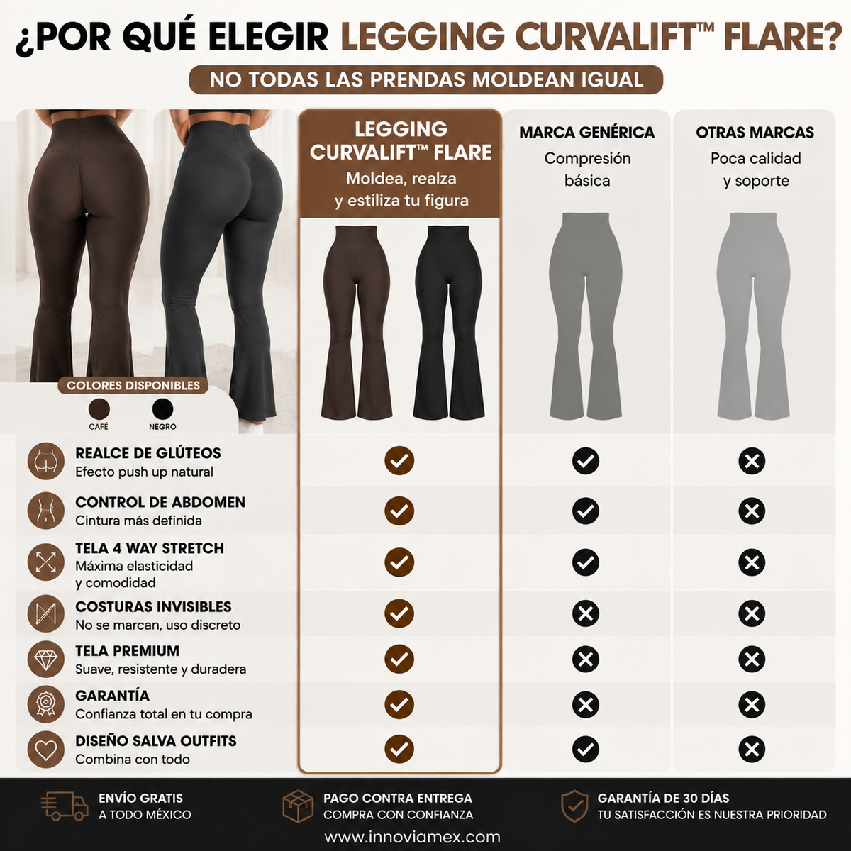 Legging CurvaLift™ Flare