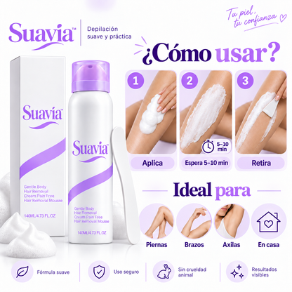 Suavia™ | Depilación Suave y Práctica